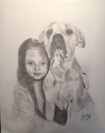 Kristen and dog sketch (2).JPG